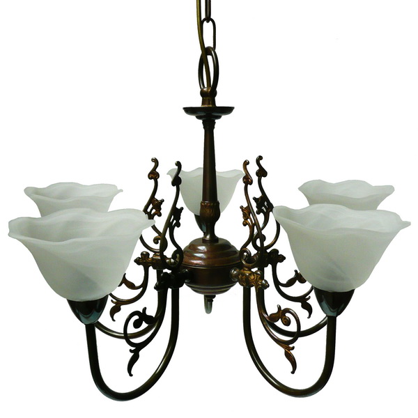 Emy 5 Arm Traditional Pub Chandelier Irish Lighting Emy 5 Arm Traditional Pub Chandelier