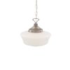 1920's Schoolhouse Pendant Light