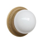 "Introduce a soft glow in your room with the Monart Flush Wall Light. "