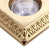 "With a versatile design, the Vaduz Decorative Recessed Spot Light could be aimed both at objects and vertical surfaces."