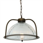 "The Bousta Holophane Pendant offers plenty of task lighting for detailed work and ambiance."