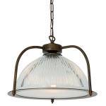 "The Bousta Holophane Pendant offers plenty of task lighting for detailed work and ambiance."