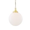 "With a refreshing design, the Yerevan Globe Pendant Light 30 cm will update your contemporary or modern décor."