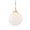 "With a refreshing design, the Yerevan Globe Pendant Light 30 cm will update your contemporary or modern décor."