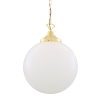 "With a refreshing design, the Yerevan Globe Pendant Light 40 cm will update your contemporary or modern décor."