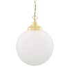 "With a refreshing design, the Yerevan Globe Pendant Light 40 cm will update your contemporary or modern décor."