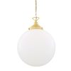 "With a refreshing design, the Yerevan Globe Pendant Light 40 cm will update your contemporary or modern décor."