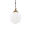 "With a refreshing design, the Yerevan Globe Pendant Light 25 cm will update your contemporary or modern décor."