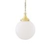 "With a refreshing design, the Yerevan Globe Pendant Light 25 cm will update your contemporary or modern décor."