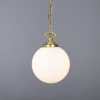 "With a refreshing design, the Yerevan Globe Pendant Light 140mm will update your contemporary or modern décor."