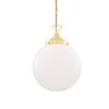 "With a refreshing design, the Yerevan Globe Pendant Light 35 cm will update your contemporary or modern décor."