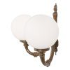 "Create an ornate focal point on your wall with Ben 2 Arm Traditional Wall Light for a traditional wall lighting."