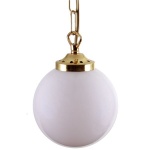 "With a refreshing design, the Yerevan Globe Pendant Light 140mm will update your contemporary or modern décor."