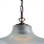 "With its beautiful, yet simple design, the Essence Double Prismatic Pendant has the style to complement any space."