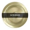 Satin brass colour sample