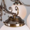 "Manufactured in Ireland, this quality brass traditional globe chandelier comes complete with 250mm opal globes."