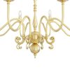 "Manufactured in Ireland, this quality brass chandelier would look great in any traditional style setting."