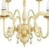 "Manufactured in Ireland, this quality brass chandelier would look great in any traditional style setting."