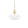 "An eye-catching piece for any décor, the London 38cm Prismatic Railway Pendant illuminates any space with contemporary chic style."