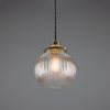 "With a sophisticated design, the Stanley 20cm Holophane Globe Pendant brings an eclectic style to your home."