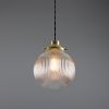 "With a sophisticated design, the Stanley 20cm Holophane Globe Pendant brings an eclectic style to your home."