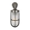 "The Cladach Brass Well Glass Wall Light is suitable for any minimalist or industrial style setting both indoor and outdoor."