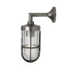 "The Cladach Brass Well Glass Wall Light is suitable for any minimalist or industrial style setting both indoor and outdoor."