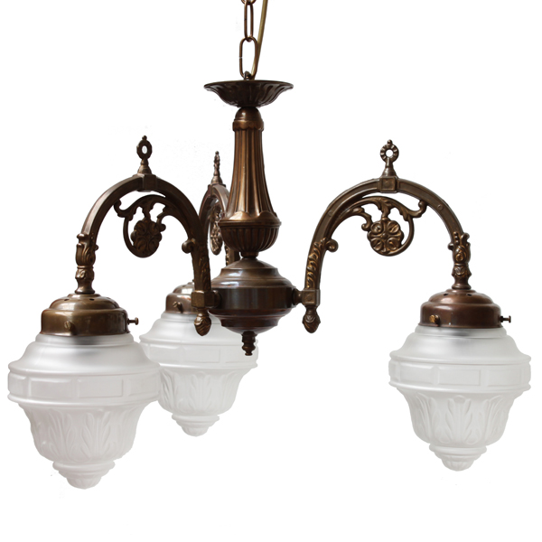 Straffan 3 Arm Victorian Chandelier Contemporary By Straffan 3 Arm Victorian Chandelier