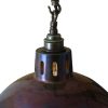 "This appealing industrial island chandelier combines the best of industrial and vintage styling."